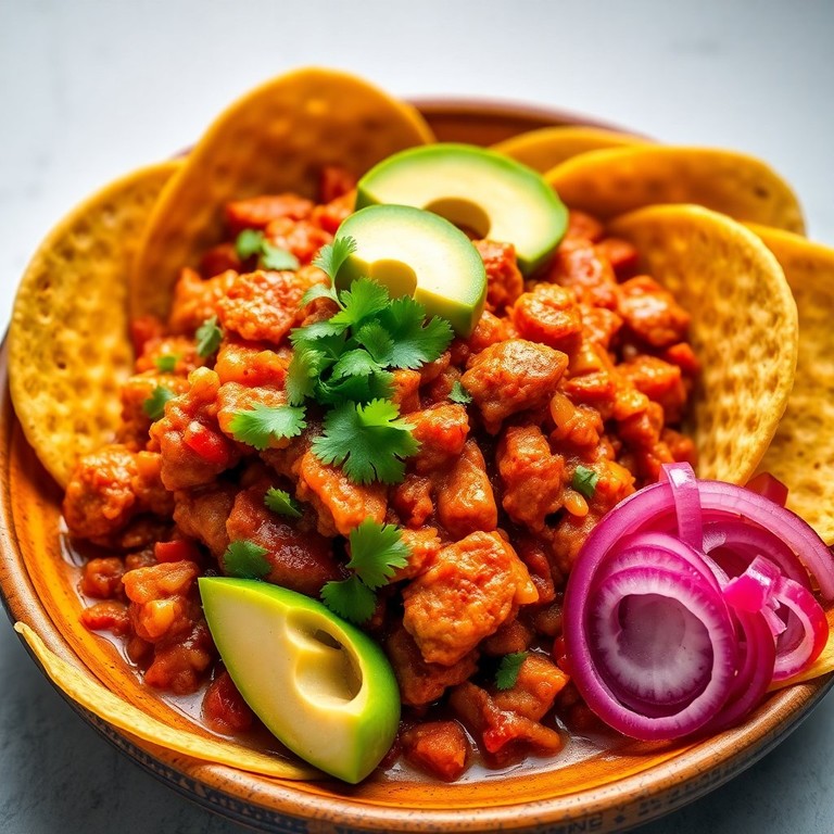 Tinga de Pollo al Estilo Tradicional