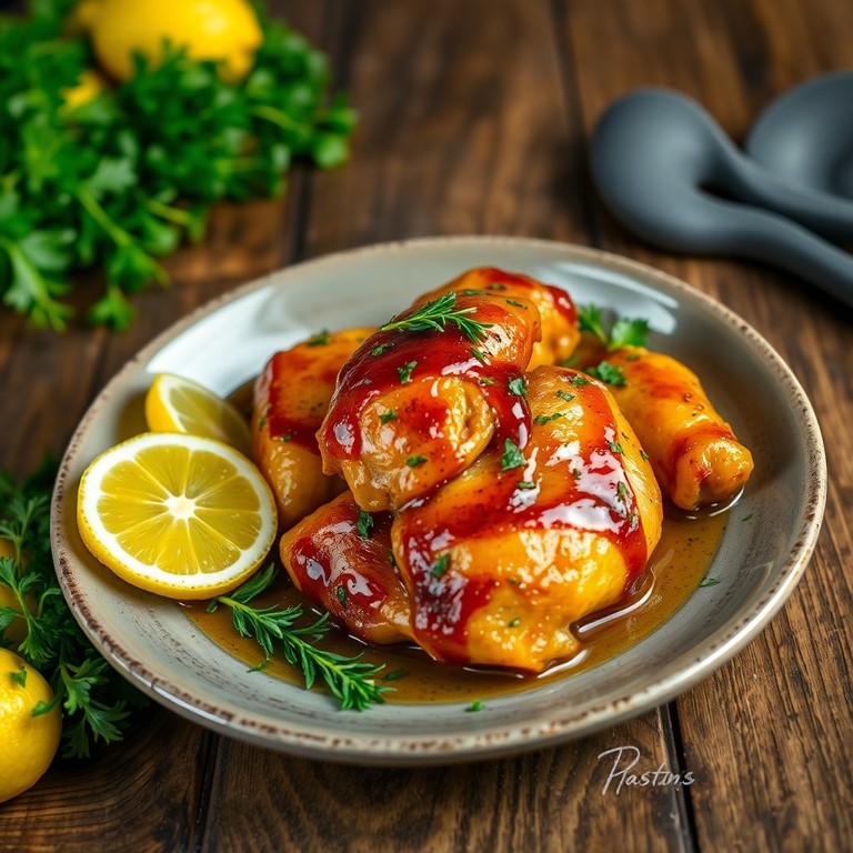 Cuisse de Poulet Caramélisée au Miel
