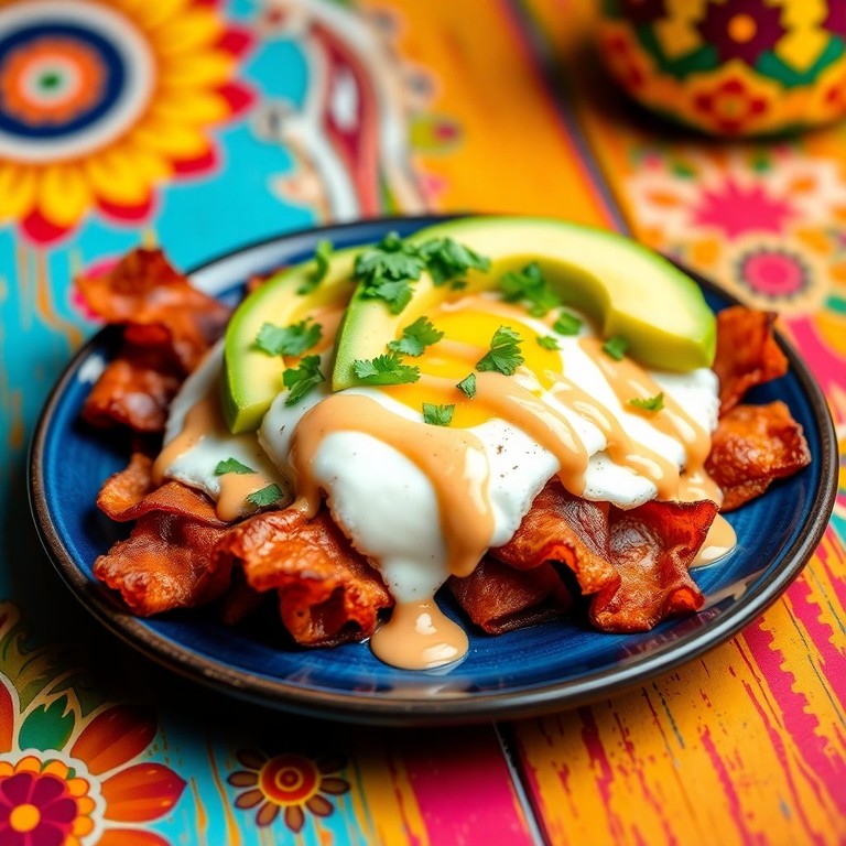 Huevos Rancheros con Tocino