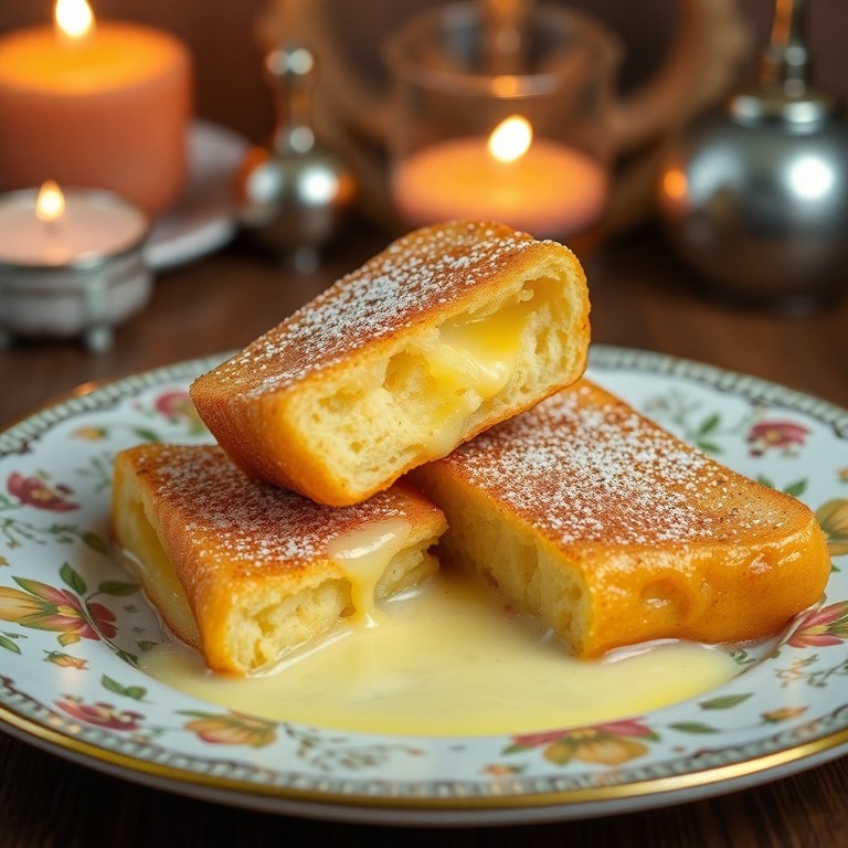Rabanada de Pão com Manteiga e Açúcar