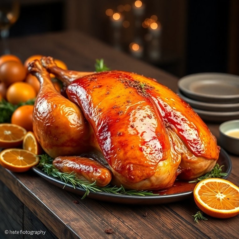 Pavo a la Naranja con Especias