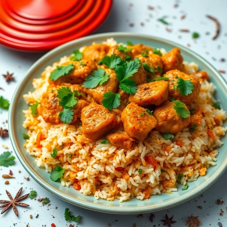 Spicy Chicken Biryani Delight