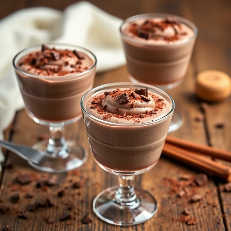 Mousse de Leite em Pó com Cacau