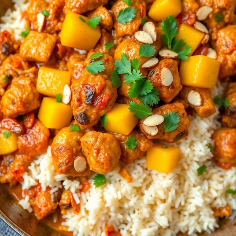 Zuid-Afrikaanse Kip Biryani met Mango