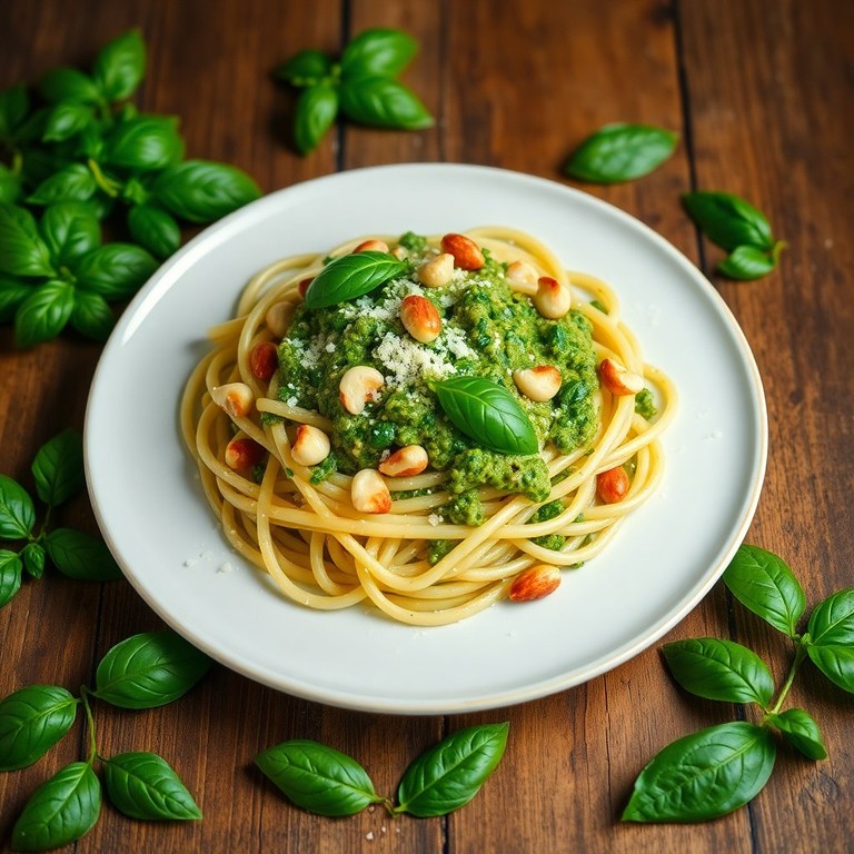 Pasta al Pesto Genovés