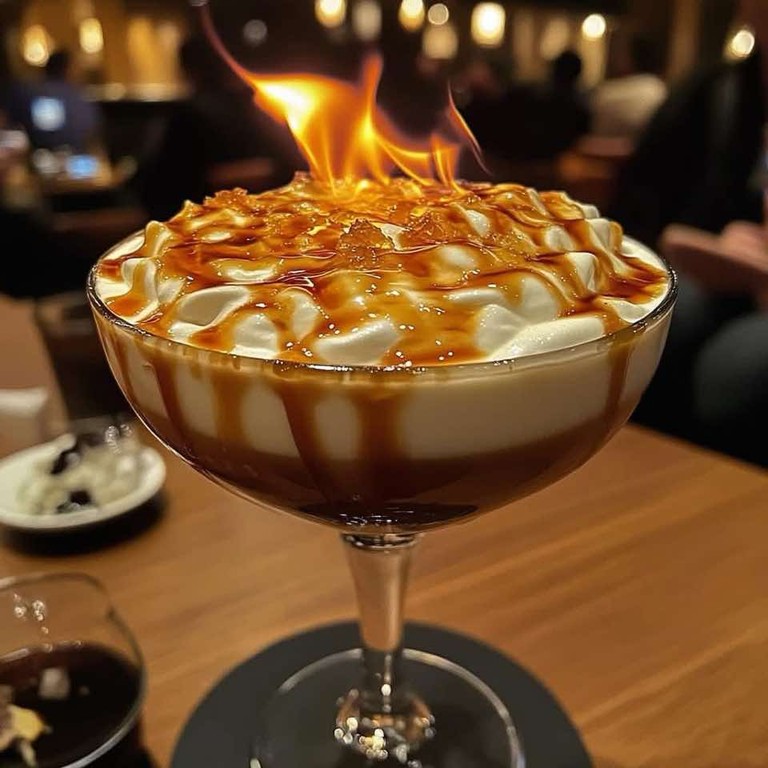 Caramel Brûlée Latte Martini