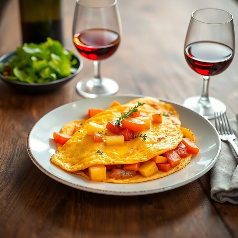 Omelette Paysanne Savoureuse