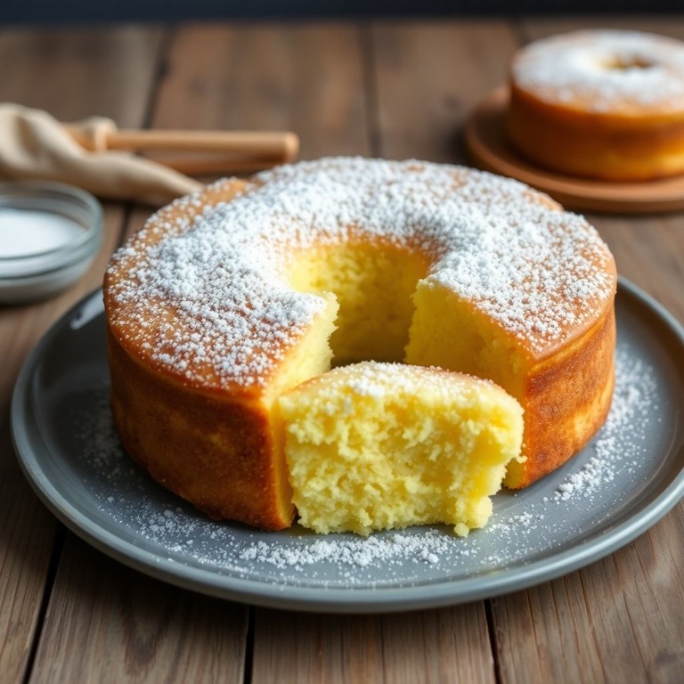 Bolo de Maizena na Airfryer