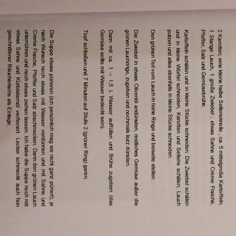 Schnelle Kartoffel-Gemüsesuppe