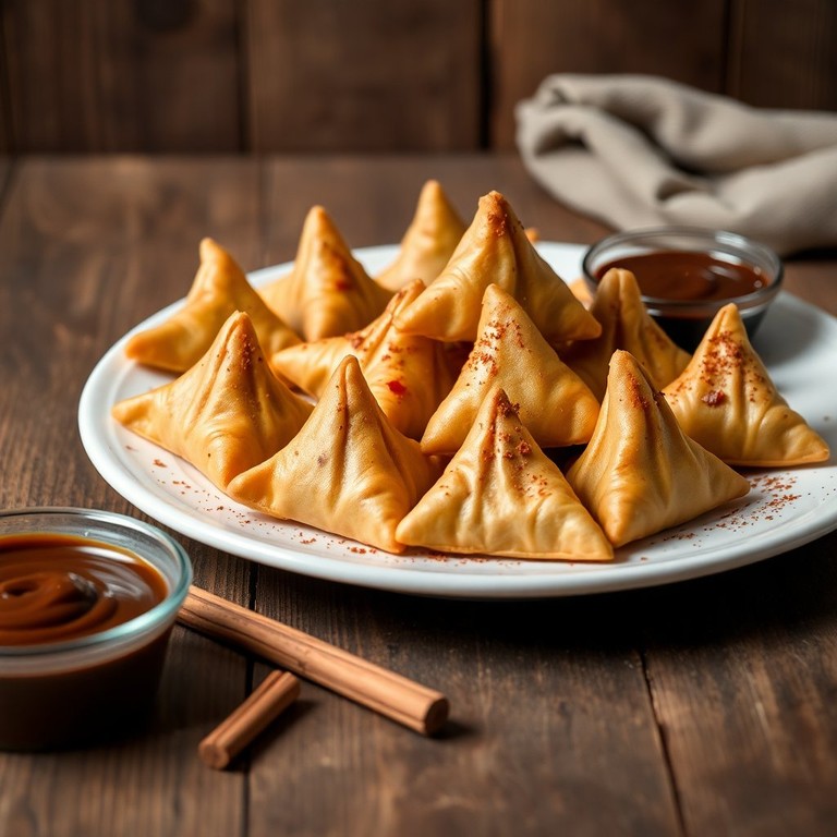 Samosa au Chocolat Épicé