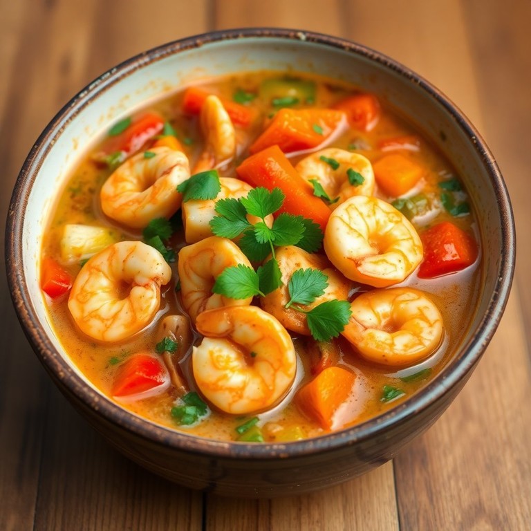 Sam-Sien Eintopf mit Krabben und Hühnerfleisch