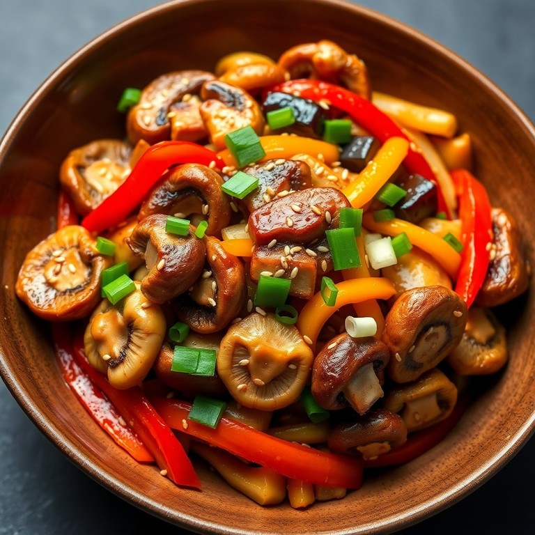 Pfifferling-Pilzpfanne mit asiatischem Flair