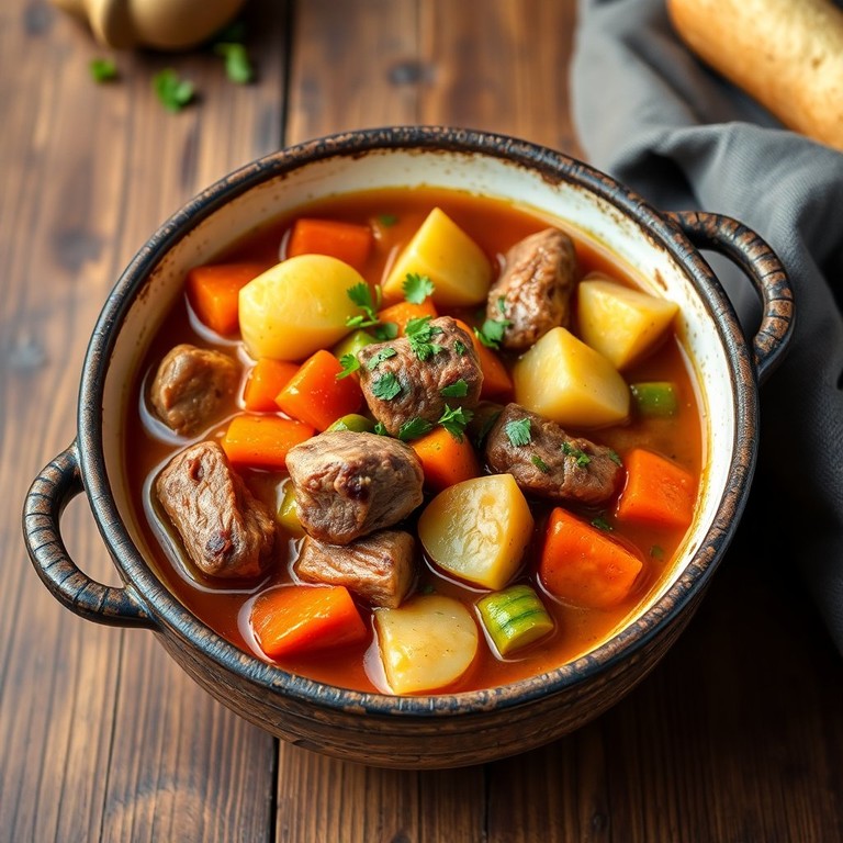 Ragoût de Veau aux Légumes de Saison