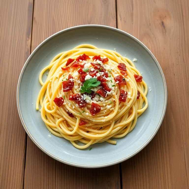 Spaghetti alla Carbonara mit Bild