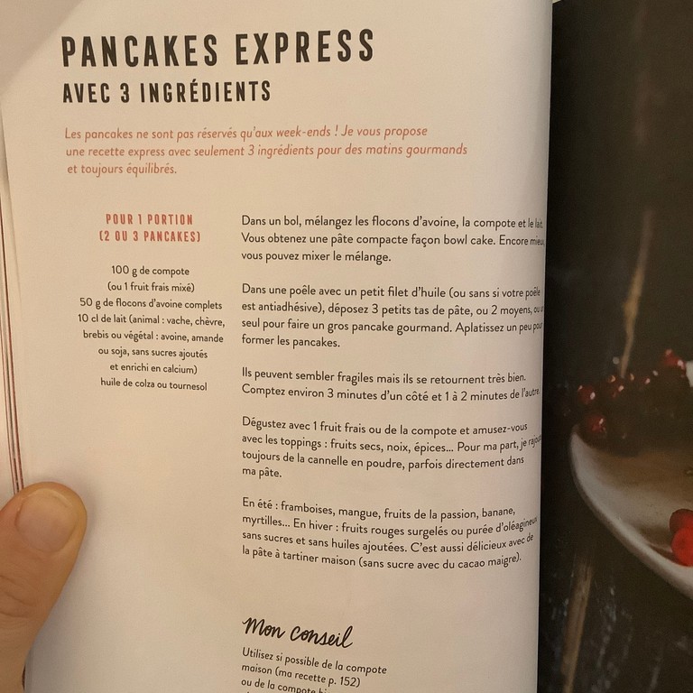 Pancakes Express avec 3 Ingrédients