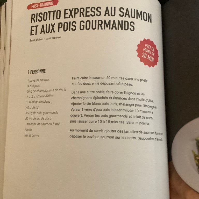 Risotto Express au Saumon et aux Pois Gourmands
