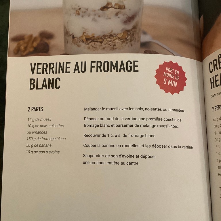 Verrine au Fromage Blanc