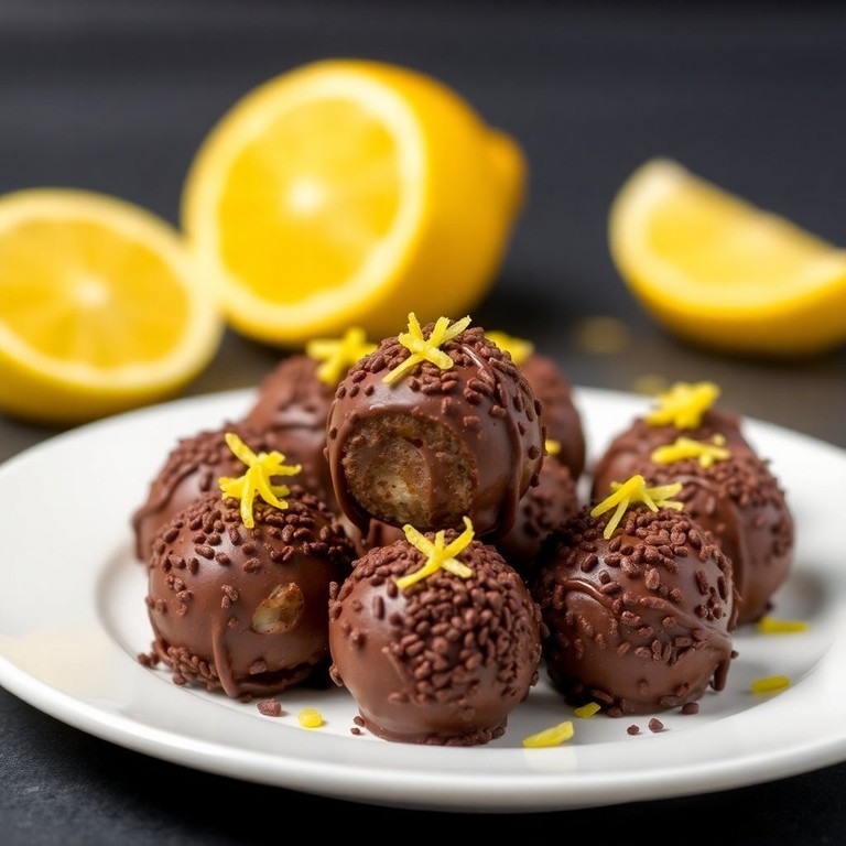 Brigadeiro de Vodka com Limão Siciliano