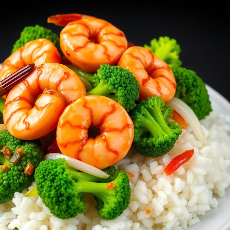 Soy-Glazed Shrimp and Broccoli Delight