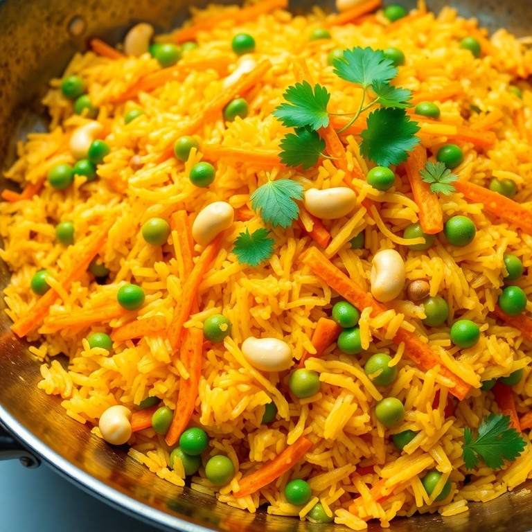 Riz Sauté aux Légumes et Épices