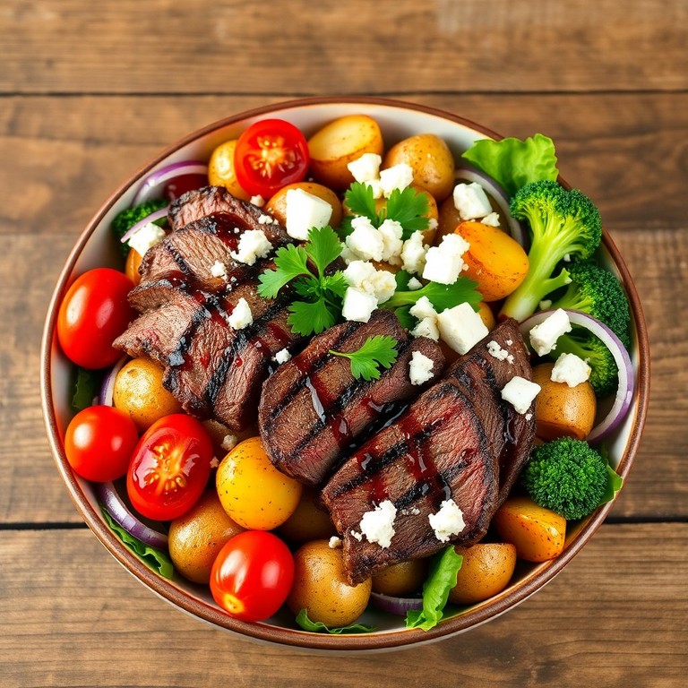 Loaded Steak & Potato Salad