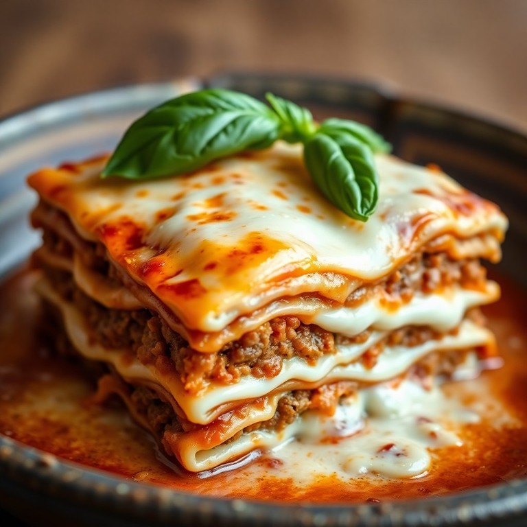 Lasagne à la Viande Hachée et Ricotta