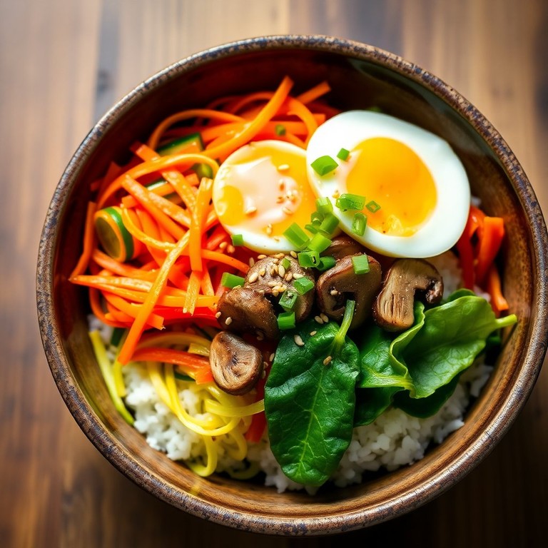 Rainbow Rice Cooker Bibimbap