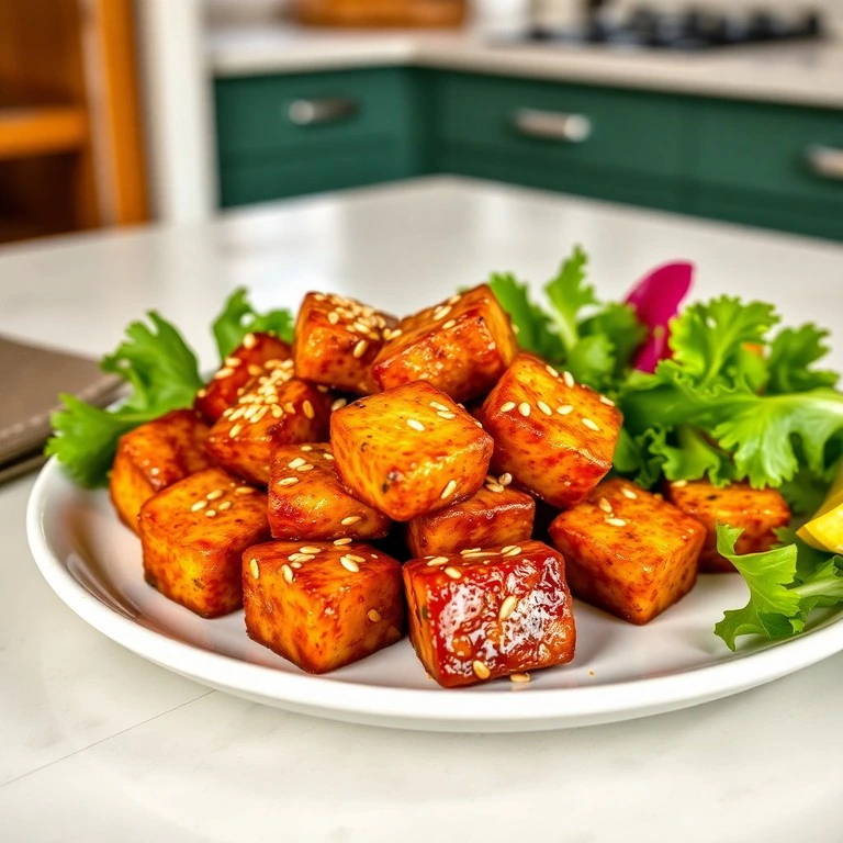 Tofu Pané au Sésame et Érable