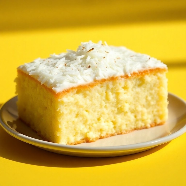 Bolo de Tapioca com Coco e Leite Condensado