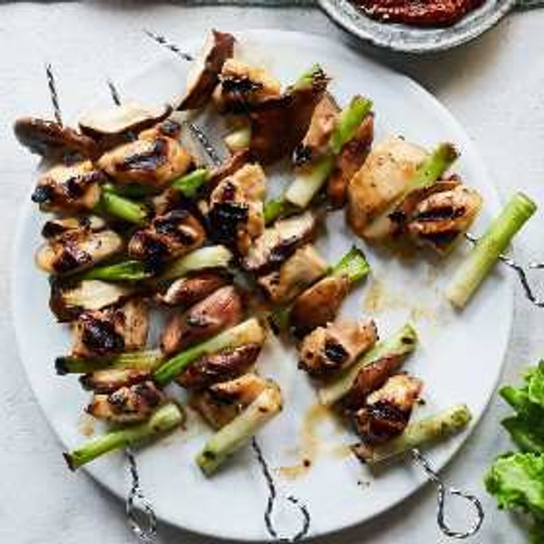 Korean Chicken Skewers (Dak Ggochi)