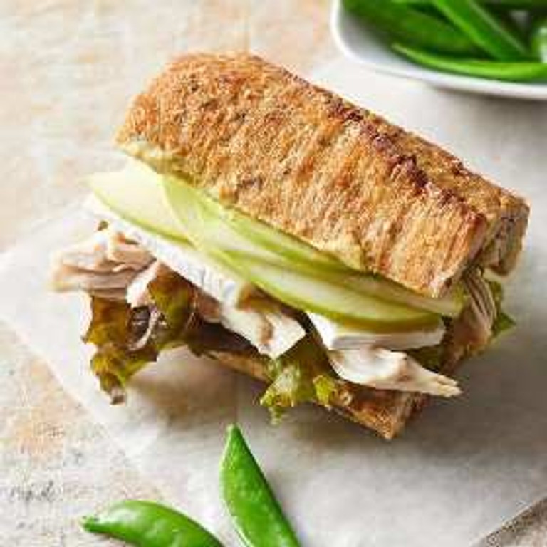Turkey-Apple-Brie Sandwiches