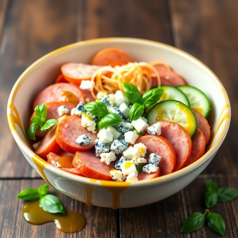 Bockwurst-Bowl mit Hopfenextrakt und feurigem Cayennepfeffer