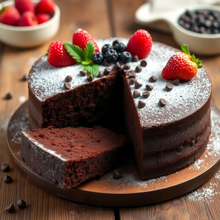 Gâteau Moelleux au Chocolat et aux Pépites