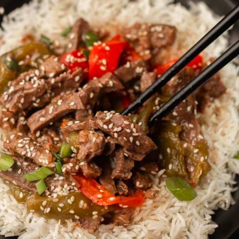 Slow Cooker Pepper Steak