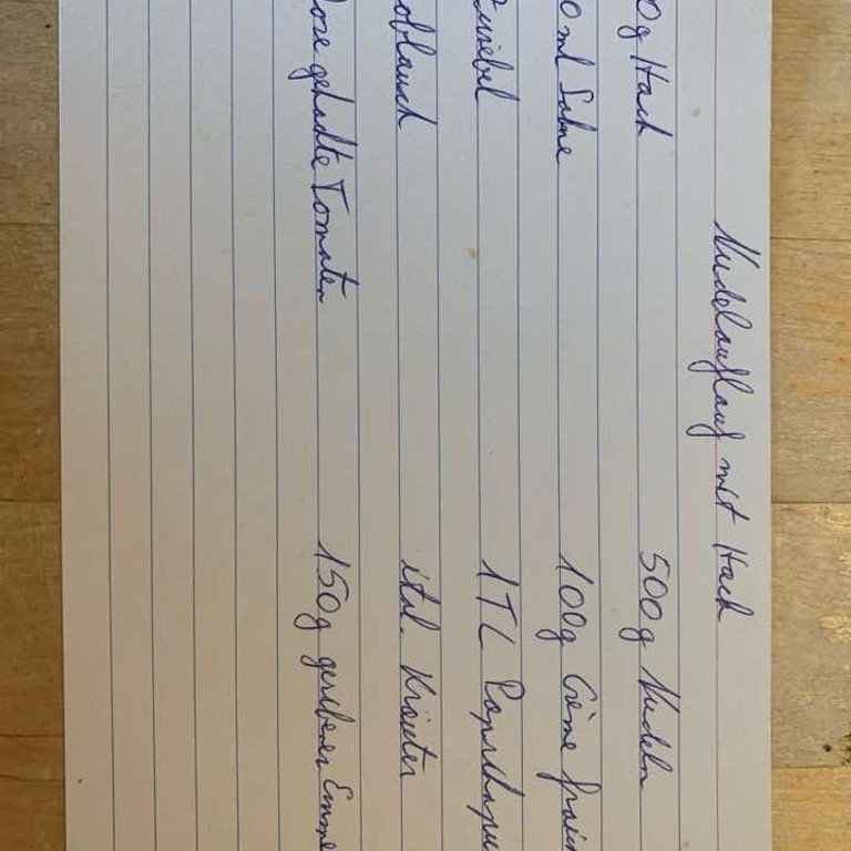 Nudelauflauf mit Hack