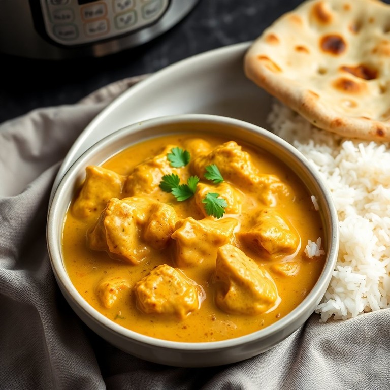 Instant Pot Butter Chicken auf Deutsch