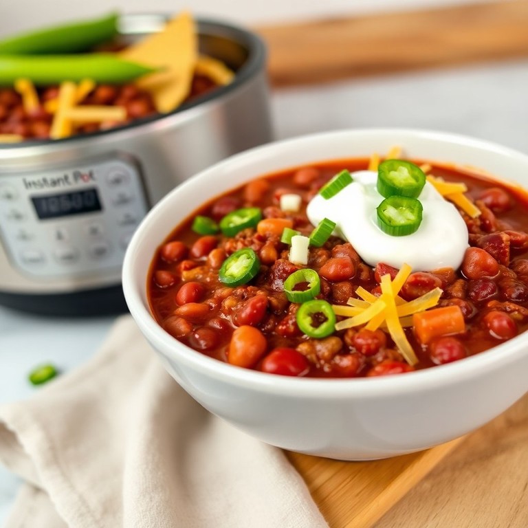 Instant Pot Chili auf Deutsch - Umami-Explosion