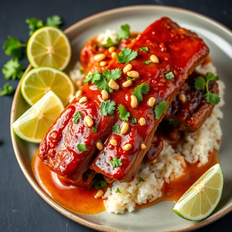 Instant Pot Rippchen mit Ingwer und Limette