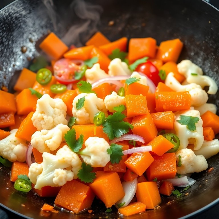 Zesty Carrot and Cauliflower Stir-Fry