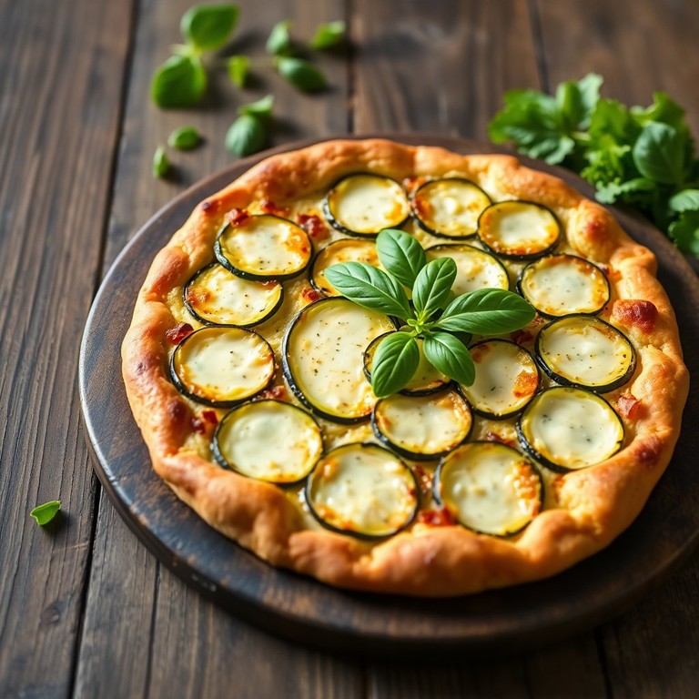 Tarte aux Courgettes et Fromage Blanc
