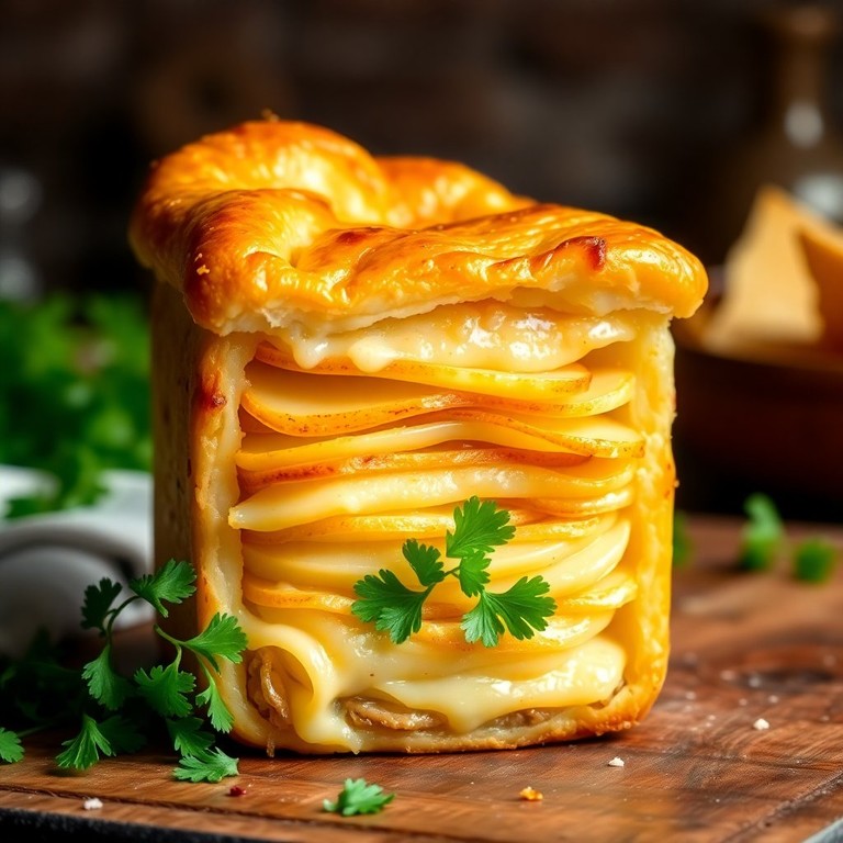 Picard Potato Pie (La Tarte Picarde)