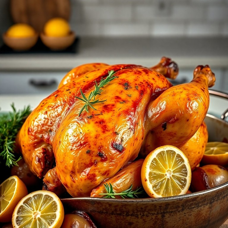 Herb-Infused French Roasted Chicken