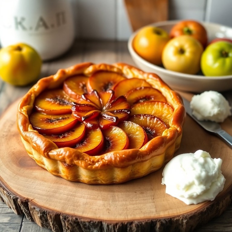 Quince Tart Tatin