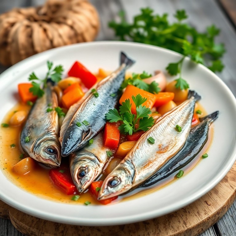 Sardines à l'Escabèche