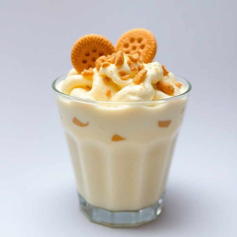 Doce de Banana com Leite em Pó e Crocante de Biscoitos