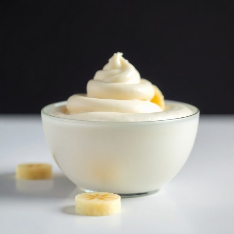 Banana Cremosa de Leite em Pó