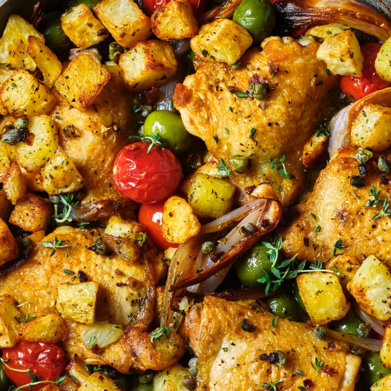 M&S Chicken Provençal-style traybake