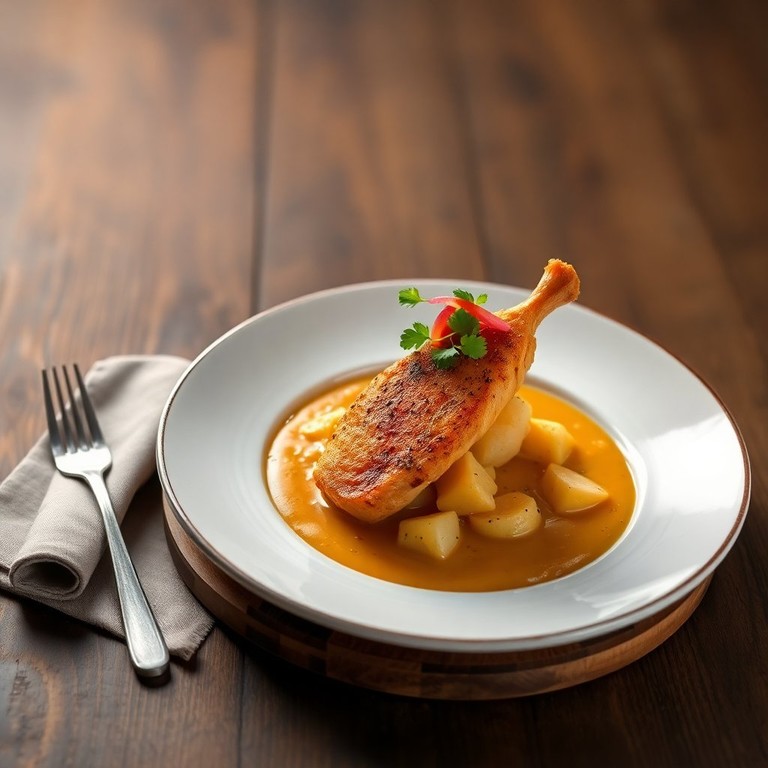 Peito de Frango ao Molho Madeira com Purê de Batata Cremoso
