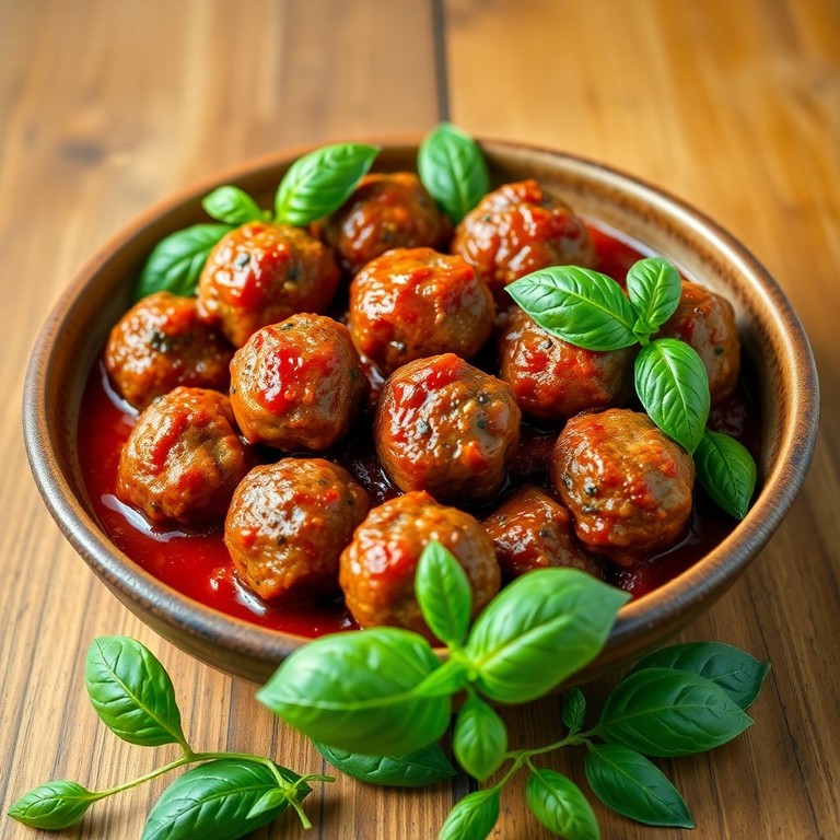 Spicy Paprika Meatballs in Tomato Sauce