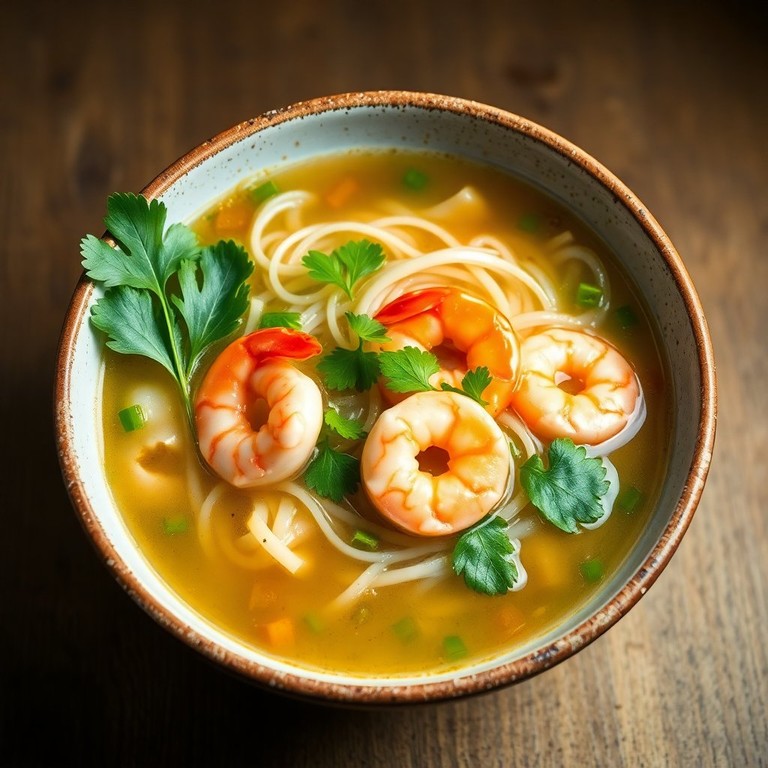 Frühlingszauber: Krabbensuppe mit Glasnudeln